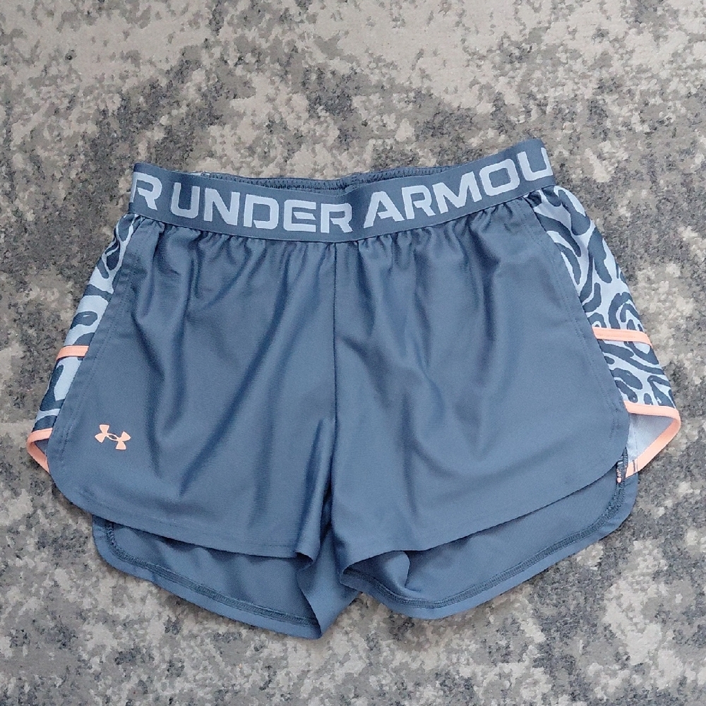 Under Armour Women's Blue  Athletic Shorts